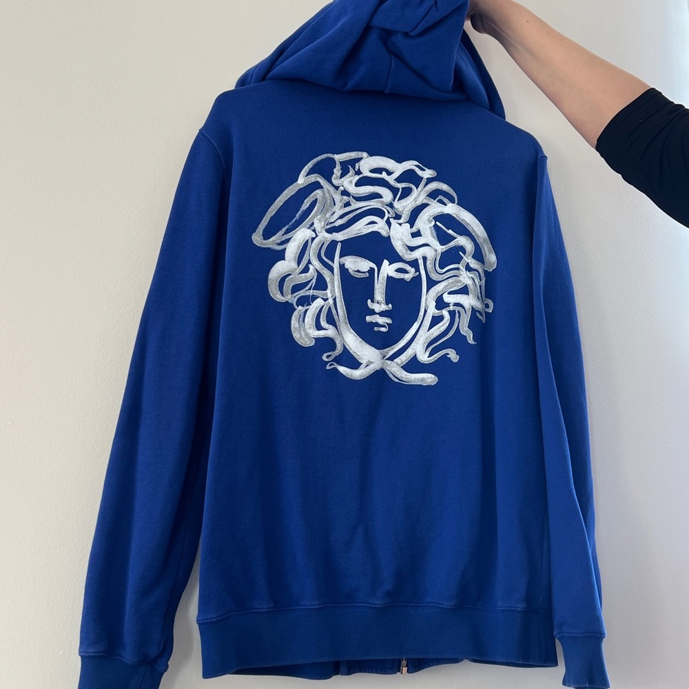 Blue Versace hoodie